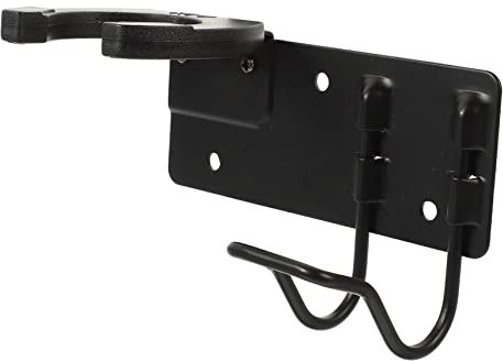Levemolo Sturdy Wall-mounted Microphone Holder for Wireless and Wired Mics Iron Mic Rack Stable Screw Fixation for Ktv and Home Use