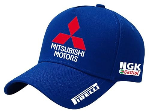 luguanglian Atmungsaktive Baumwoll-Baseballkappe für Mitsubishi Xpander, Unisex Sportmütze mit Sonnenschutz für Radfahren, Outdoor und Alltag – Für Herren und Damen,Blue