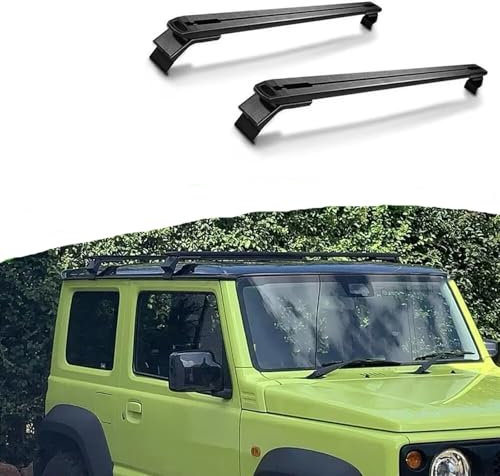 LMJCH Portapacchi sul Tetto, Barre Portatutto Portatile, Aerodinamici, per Suzuki JIMNY 2019-2024