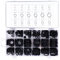 279pcs Sanitär O Gummi, O Ringe Sortiment Set Sanitär Kit Installation Kit Kautschuk -Verschleiß -Ringe Sortiment Set für Autos