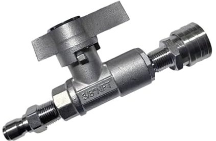 Professioneller Hochdruckreiniger mit 3/8-Zoll-Ventilen 5000 PSI für Hochdruckreiniger für Bauunternehmer, Automobil-Detailer