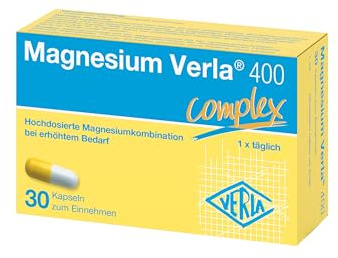 Magnesium Verla 400 Kapseln, 30 St