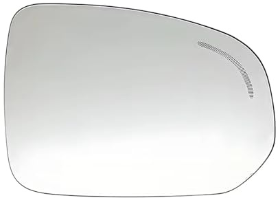 Seitenspiegel Glas Mit Toter-Winkel-Rückspiegel Passend Für Volvo Für XC60 Und Für V90 Seitenlinsenwarnung(Heating blind spot R)
