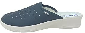 inblu Pantofole Ciabatte SANITARIE da Donna MOD. 50-33 Blu New (Numeric_37)