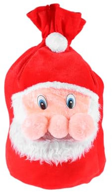BESTOYARD Weihnachten Sack Nikolaussack Geschenksack Christmas Geschenktüten Weihnachten Geschenkbeutel (Weihnachtsmann)