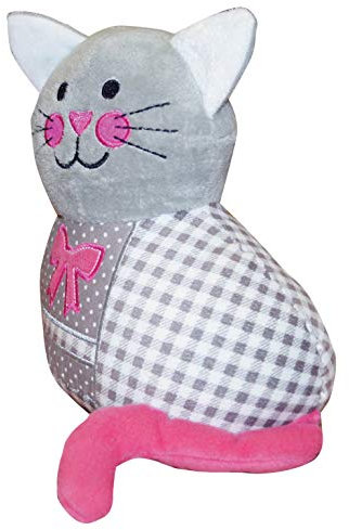 Netagon Home & Office Indoor Sturdy Animal Door Stop Stopper - Securely Holds Any Door (Cat/Kittens)