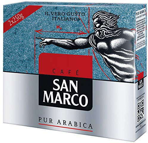 San Marco Café Moulu Pur Arabica 2 x 250 g
