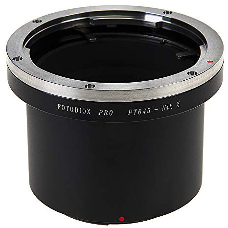 Fotodiox Pro Lens Mount Adapter Compatible with Pentax 645 Manual Focus Lenses on Nikon Z-Mount Cameras