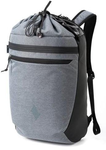 Nitro Fuse Rucksack leichter modischer Daypack exklusiver Side &Toploader in Gymbag Optik, Black Noise, 44x29x20cm / 24L