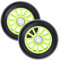 VOKUL 100mm Ersatzräder Pro Stunt Scooter Räder Reifen Kick Roller, Passend Razor/Cox/Hikole/Schildkröt und alle Freestyle Scooter mit 100mm Reifen - 2PCS Ersatz PVC Rollen Räder