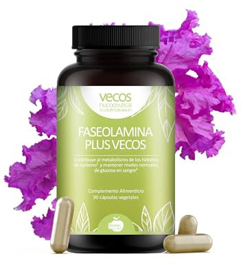Bloqueador de Carbohidratos - Faseolamina Plus - 90 Cápsulas - Ayuda a Metabolizar los Hidratos de Carbono - Propiedades Diuréticas - Complemento Alimenticio