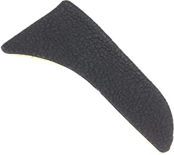 vhbw Griffgummi kompatibel mit Nikon D700 Kamera, DSLR - Selbstklebendes Daumenpad, Ersatzteil Schwarz