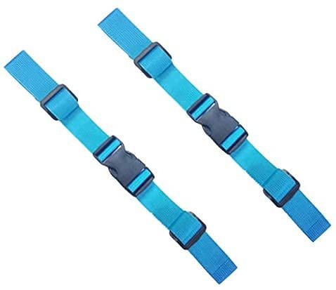 Universal Rucksack Brustgurt Verstellbarer Hüftgurt Rucksack Ersatzteil 2PCS, Brustgurt blau, 20-27cm / 7.87-10.63inches, Modern