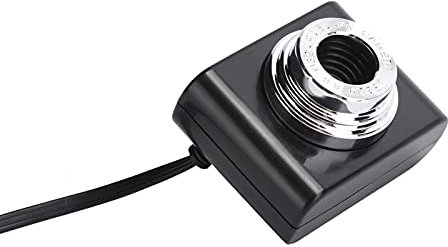 Entatial Webcam PC, Mini Webcam Stable avec câble rétractable pour Ordinateur pour la Maison pour Le Bureau