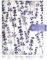 jmeowio 144 Slots Wisteria Flower Nail Art Sticker Storage Book Nail Art Decals Collecting Album Empty Display Book Collecting Holder Binder Book Plastic DIY Design Tools for Nail Art Sticker