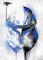 Displate Star Wars Metal Poster Magnetische Befestigung Offiziell Lizenziert Bilder Helmets Graffiti - Captain Rex Graffitti Helmet Poster Größe 67,5x48cm