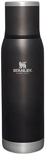 Stanley Adventure to Go - Vaso de viaje aislado – 25 onzas – Botella aislada de acero inoxidable resistente a fugas con tapa de taza aislada y tapón sin salpicaduras