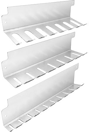 Fulton Woodworking Tools Modular Clamp Rack Assortment with 1 each F-Clamp Rack •1 each Bar/Parallel Clamp Rack and 1 each Pipe Clamp Rack Included, Quick to Align •Pre-Drilled 16 inch on Center