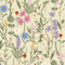 Fvlow Selbstklebende Tapete Gelb Mustertapete Blumentapete Bunt Vintage Vinyltapete Tapete Schlafzimmer Wohnzimmer Klebefolie Wand Selbstklebend 44.5cm×300cm