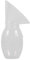 Práctico extractor de leche manual para madres lactantes, material de silicona suave, botella transparente, alimentación oportuna de calostro, reduce el tiempo de alimentación del bebé, seguro e