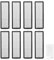 Compatible for Xiaomi Robot Vacuum X10, piezas de aspiradora, repuesto de cepillo lateral principal, filtro Hepa, paño de fregona, bolsa for el polvo, cubierta del cepillo principal ( Color : Set h )