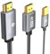 THANDBLE Active HDMI to DisplayPort Cable 6FT (4K60Hz), Uni-Directional HDMI Source to Display Port Monitor Adapter, Male to DP Female Compatible PC, Graphics Card, Laptops, PS5