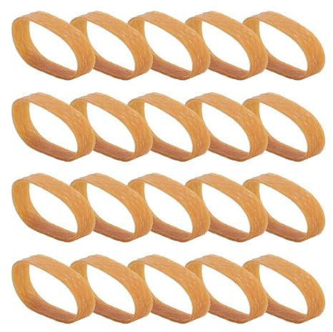 Qsvbeeqj 20/50Pcs Ski Bremse Retainer Set Durchmesser Gummi Bremse Retainer Bands Für Snowboard Outdoor Winter Sport Zubehör