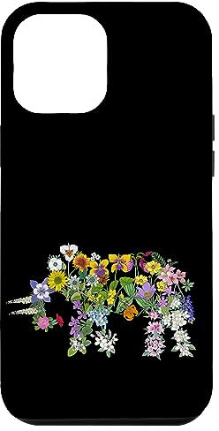 iPhone 12 Pro Max Flower Elephant Floral Animals Elephant Lover Nature Spring Case