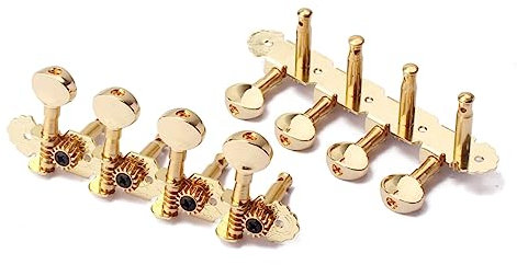 VICASKY Mandolinen-mechaniken Lr-tuner-set Mit Befestigungsschrauben Und Aderendhülsen Für Rechts Und Linkshänder Instrumententeile Für Mandoline Saitige Gitarre