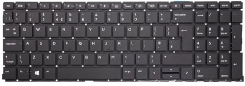 New Laptop Keyboard for HP ProBook 450 G8 455 G8 650 G8 Backlit ProBook 450 G8 455 G8 650 G8 New UK QWERTY Backlit Keyboard English Without Frame