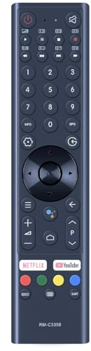 Control Remoto por Voz RM-C3358 RMC3358 reemplazo for JVC Smart LCD TV(with Voice)