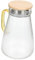 Cabilock Bottiglia D'acqua Fredda Per Bolli Caraffa Brocca D'acqua Acciaio Pentola Freddo Jug D'acqua Di Grandi Dimensioni Inossidabile Vaso D'acqua Di Bambù