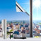 Hitzeschutzfolie (30X200cm Silber) Fensterfolie Sonnenschutz Hitzeschutz innen oder außen | Rückstandslose Spiegelfolie Fenster Hitzeschutz | Selbstklebend UV Schutzfolie Fenster | Sonnenschutzfolie