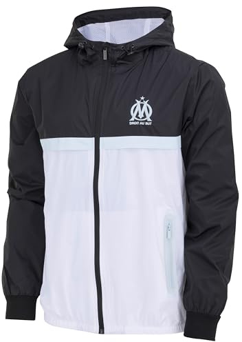 OLYMPIQUE DE MARSEILLE Veste Coupe Vent Om - Collection Officielle