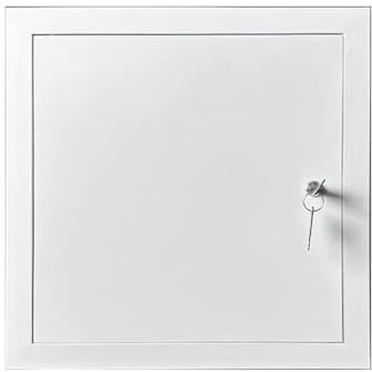200x200mm Sportello Ispezione In Metallo - Porta Di Accesso Con Serratura A Chiave - Porte Contatori - Acciaio Zincato(40x80cm/16x31in)