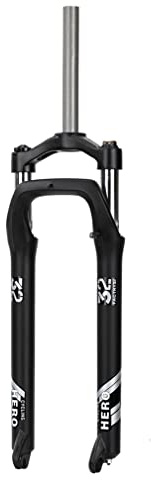 WIQUYBML Forcella Ammortizzata per Fat Bike da 26 Pollici con Escursione di 100 mm, Pneumatici da 4,0, Attacco rapido da 1-1/8, Freno a Disco Anteriore per Bicicletta, Ideale per Neve, s