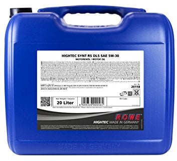 ROWE Hightec Synt RS SAE 5W-30 DLS - 20 Liter PKW-Motoröl, vollsynthetisch (HC-Synthese) |Made in Germany