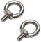 PRIOstahl® RINGSCHRAUBE Edelstahl V4A Ringbolzen Ringschrauben | M12-2 Stück