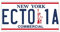 Ghostbusters 2 Ecto 1A US Stil Nummernschild Film Zeichen Zubehör