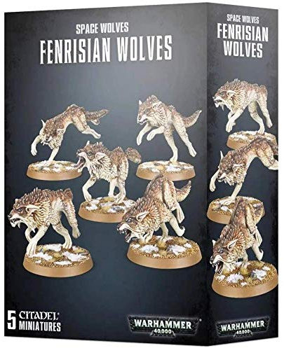 Warhammer 40 K - Space Wolves Fenrisian Wolves
