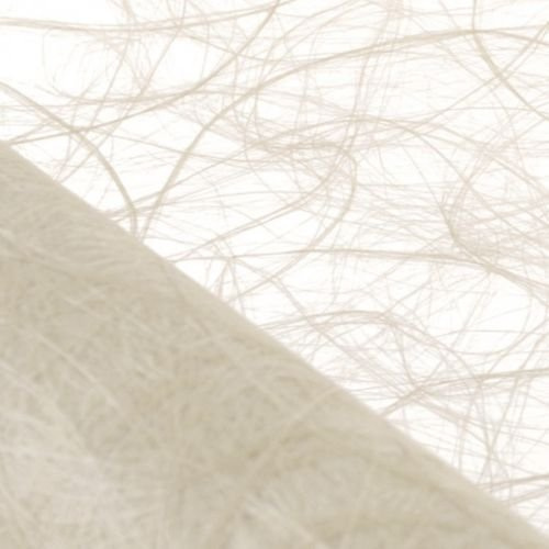 Sizoweb 5m, 20m, 25m Rolle 30cm oder 20cm breit Original Tischläufer Tischband Dekoration Fest Hochzeit Geburtstag Kommunion Taufe (5m x 30cm, Creme 4020)