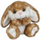 Ravensden Plüschtier sitzender Hase, 18 cm