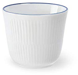 Royal Copenhagen Blueline 1058886 Tasse isotherme en porcelaine Blanc/bleu Capacité 26 cl