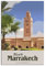 Marrakesch Vintage Reiseposter Gemälde Poster Modern Geschenk Schlafzimmer Deko