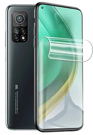 Snailcanfly 2 Stk Hydrogel Film für Xiaomi Mi 10T Pro 5G / Mi 10T 5G 6.67 | Hochempfindliche flexible Gel-Film-Bildschirmschutz Explosionssicherheit HD TPU-Anzeige Fingerabdruck-freigeschaltet