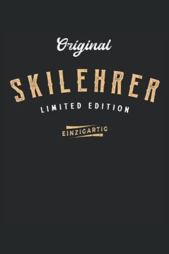 Skilehrer Notizbuch (liniert) Limited Edition Ski Lehrer