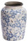 ANNISOKA Keramikvase aus Terrakotta, Vintage-Stil, Blau und Weiß, Chinoiserie-Dekoration, Geschenke für Erwachsene und Mütter
