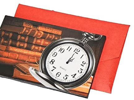 MilesMagic Magician's Time Trapper Clock 2.0 Bilderrahmen | Visuell Vorhersage jeder Zeit | Mind Prediction Tell O Clock Gimmick | Straße oder Bühne Nahaufnahme Zaubertrick