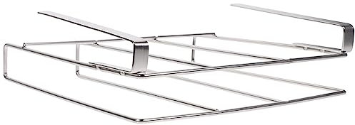 HEMOTON Hanging Chopping Board Rack Metal Shelving Cabinet Shelf Metal Holder Under Shelf Chopping Board Holder Under Cabinet Organizer Cutting Board Rack Holder Cutting Board Stand Hanger