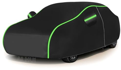 AI HUI Autoabdeckung Wasserdich Abdeckplane Auto für Audi TT, Preis-Leistungs-Sieger* Autoabdeckung Winter Vollgarage Auto Abdeckplane, Autogarage Abdeckung, 100% Oxford-Stoff